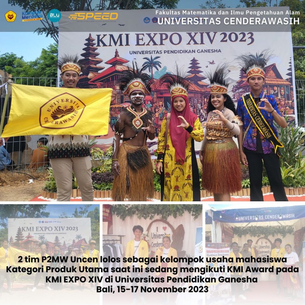 Dua Team P2MW Uncen mengikuti KMI Expo di Bali